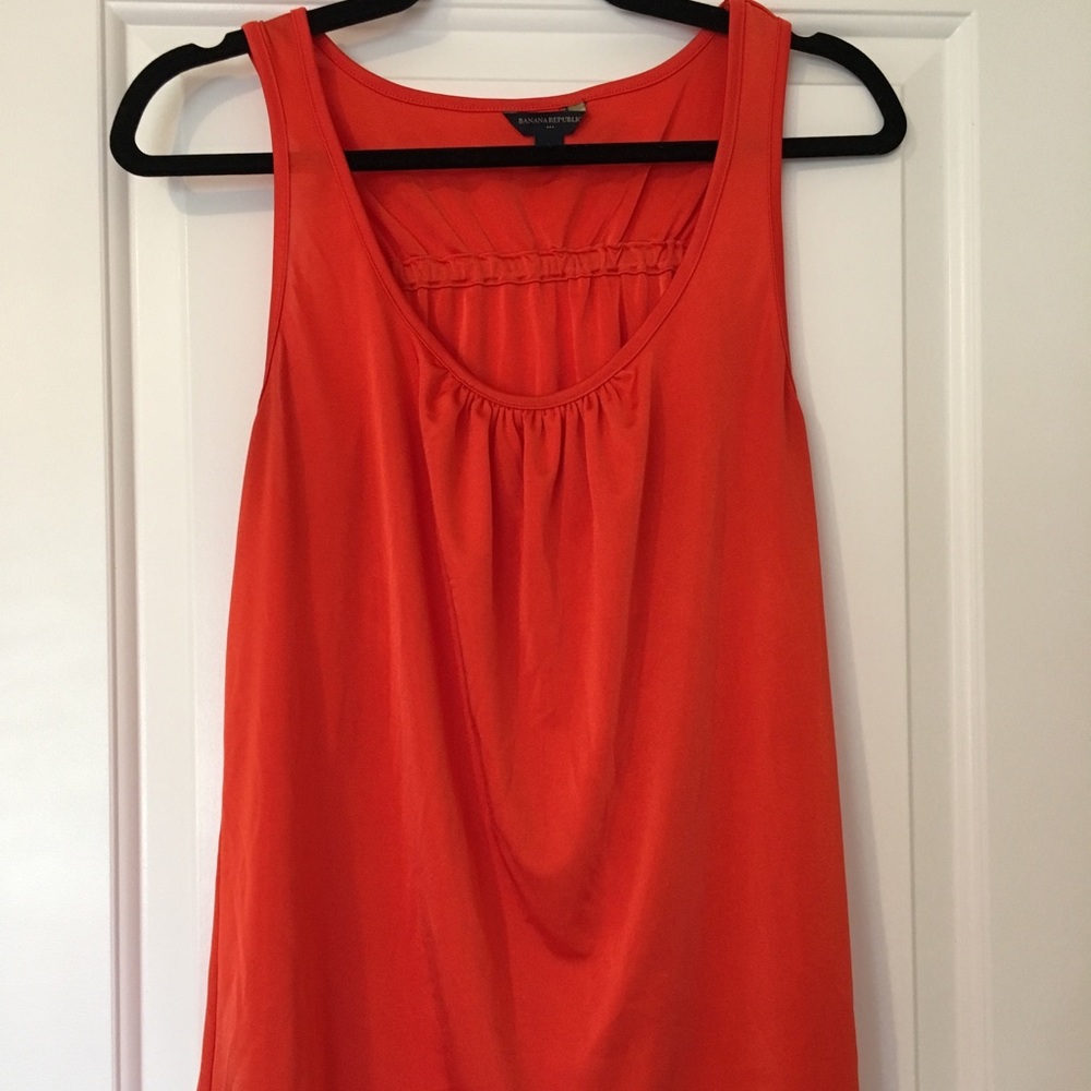 Orange tank top